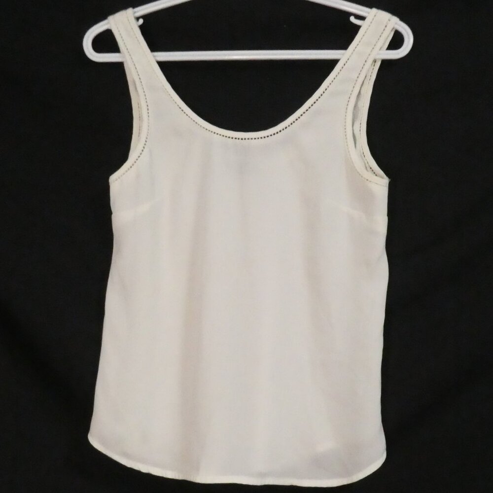 DYNAMITE | xs - extra small | Elegant Ivory Scoop Neck Tank Top | NWOT